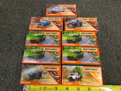 Lot B of 9 Seguranca Matchbox Cars Ridge Raider Tree Lugger VW 181 65 Land Rover