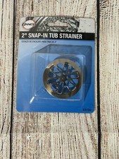 DANCO 2 in. Steel Tub Strainer in Chrome