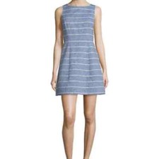 Alice + Olivia Lindsey Structured Striped Dress Size 4