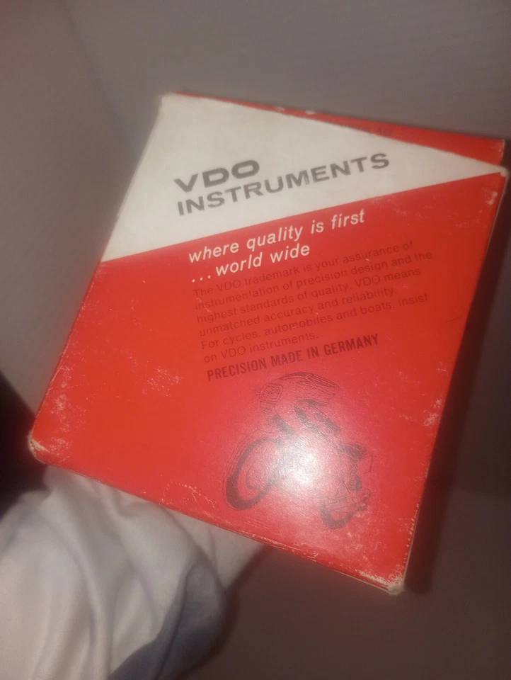Nuevo de Lote Antiguo Instrumento Motociclista Honda Moto Modelos Velocímetro Caja Org Foto 2 de 4