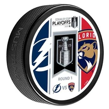 Tampa Bay Lighting & Florida Panthers | 2025 Match Up Puck | Round 1