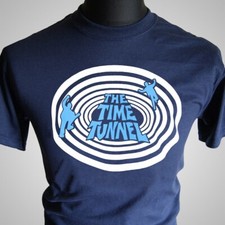 The Time Tunnel T-Shirt Retro TV Serie 60er Jahre Zeitreise cool blau