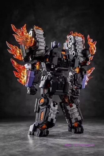 3rd Party Transform Robot toy IF EX-72 EX72 The Fallen Chaos Blaze Figure 5.12" - Picture 6 of 8