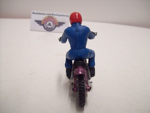 Yamaha Cross #13, 1976, Viola-Metallizzato, Vintage Polistil (Made in Italy) 1:24 - Foto 4 di 5