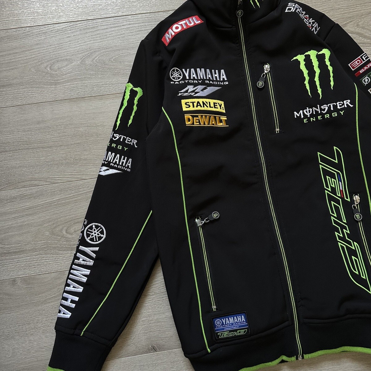 Vintage YAMAHA FACTORY RACING MONSTER ENERGY Softshell Men's