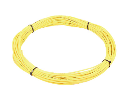 100ft 18AWG Yellow Hookup Wire - Stranded - SXL - Copper - SAE