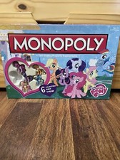 My Little Pony Monopoly Board Game Incomplete 2013 Hasbro Replacement