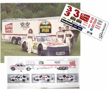 CD-1189-C 3 Dale Earnhardt Jr. 'Mom n Pops' Chevy DECALS