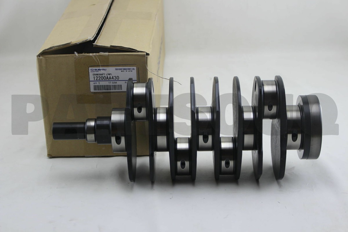12200AA430 Genuine Subaru CRANKSHAFT COMPL (FOR TURBO ENGINES