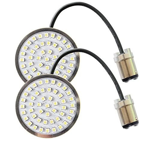 Eagle Lights Premium 2" estilo bala LED Gen II Harley señales de giro con lentes Foto 4 de 4