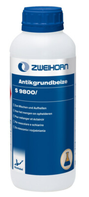 Antikgrundbeize S9800/x  Zweihorn-1 L  Bestände  PM43/3,PM44/2,PM45/4,PM46/3