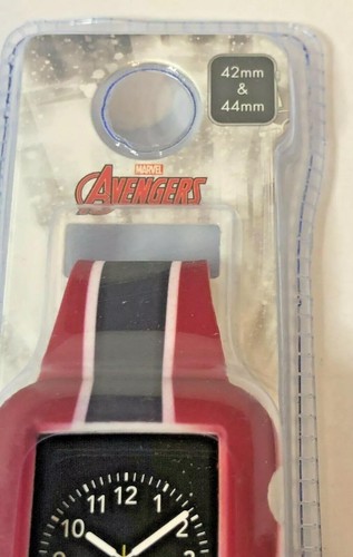 Avengers Smartwatch Case & Strap Cover. Fits 42mm & 44 mm - Zdjęcie 3 z 9