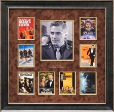 Filmography Photograph Display Signed by George Clooney