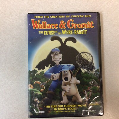 Wallace & Gromit: The Curse of the Were-Rabbit (DVD, 2005)sealed