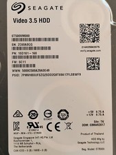 Seagate ST500VM000 3.5 in SATA Hard Drive  - Tested