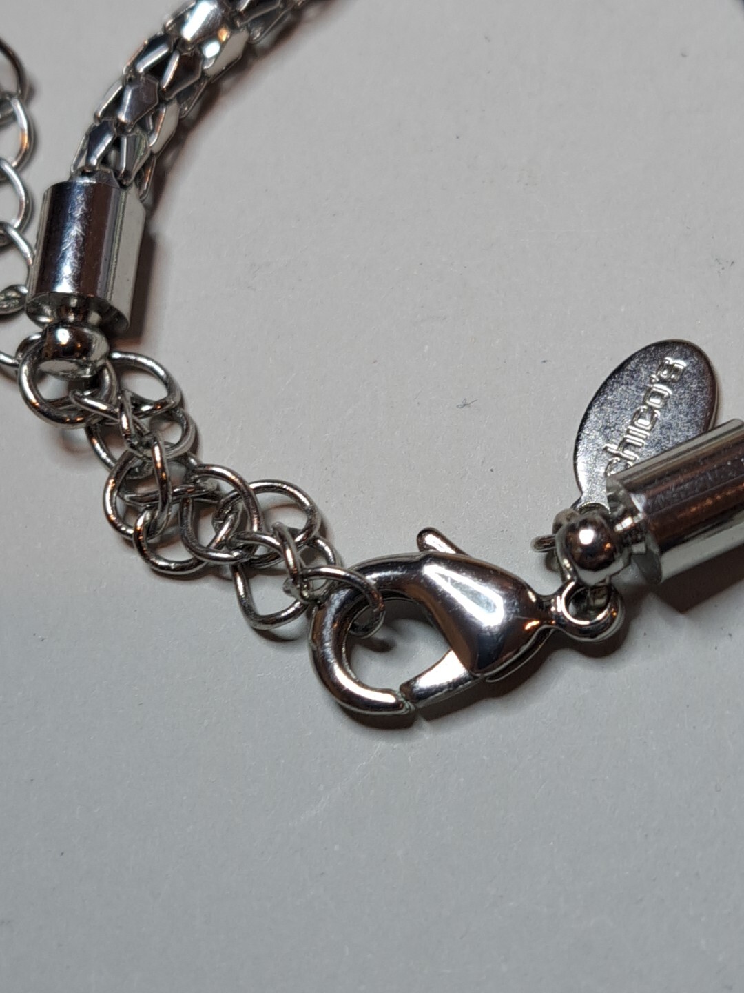 Chico's Silvertone Statement Pendant Ingot Tassel… - image 12