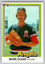 1981 Donruss - #291 Mark Clear