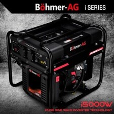 Böhmer-AG i-5000W Petrol Inverter Generator 3.0 Kw Clear Sine Wave Instant Power