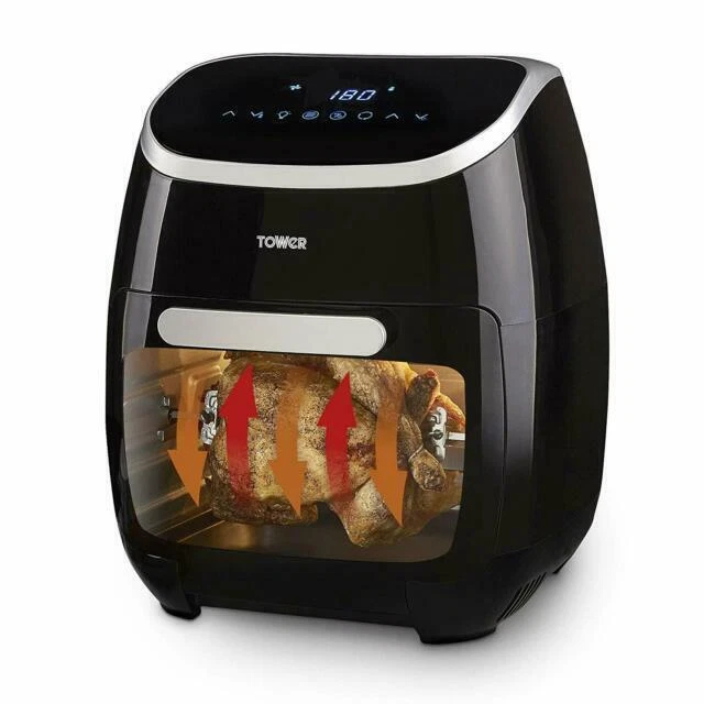 Tower T17039 Xpress Pro 5-in-1 Digital Air Fryer Oven with Rapid Air...