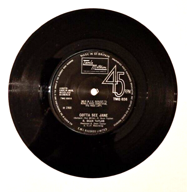 R. Dean Taylor- Gotta See Jane TMG 656  UK 7