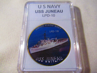 US NAVY - USS JUNEAU (LPD 10) Challenge Coin 
