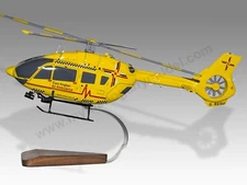 Airbus Helicopters Kawasaki BK117 East Anglian Ambulance Wood Model Small 1/32