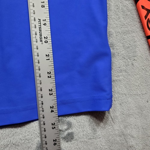 Hurley Long Sleeve Nike Dri-Fit UPF 50 Swim Shirt Orange Racer Blue Yth Sz XL - Picture 10 of 11