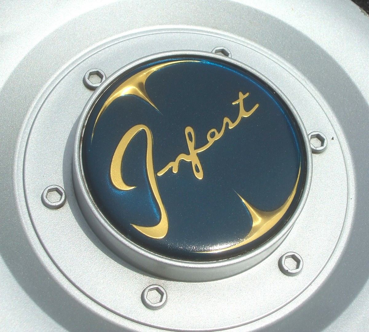 One Kosei Infest VSS Silver Wheel Center Cap Hubcap 6-Spoke One Kosei Infest VSS Silver Wheel Center Cap Hubcap 6-Spoke