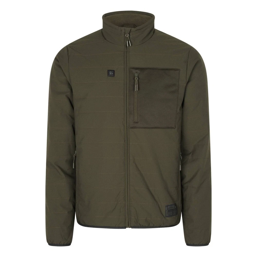 Seeland Men's Celsius Heat Jacket Lightweight Jacket - Pine Green Heated Coat