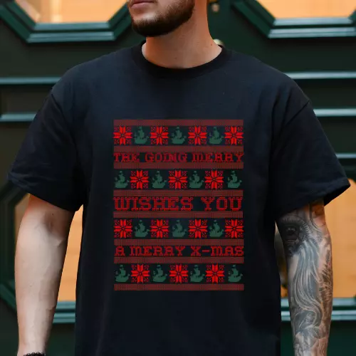 ONE PIECE - GOING MERRY CHRISTMAS - T-shirt