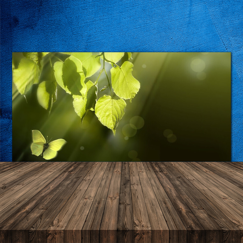 Crédence en verre 120x60 lavable et résistante aux projections pour cuisson
