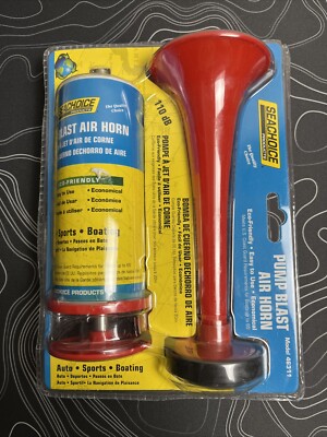 SEACHOICE 46311 Reusable Eco-Friendly Pump Blast Air Horn 110 dB for Boating,...