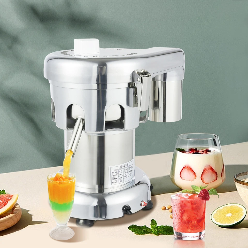 Commercial Electric Juice Extractor Centrifugal Juicer Machine Heavy Duty 370W - Image 4 of 4