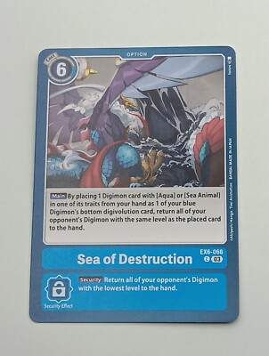 Digimon TCG Einzelkarte Sea of Destruction NM