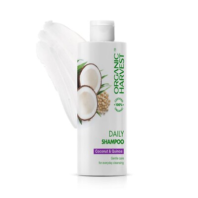 Organic Harvest Daily Shampoo with Coconut & Quinoa, For Men & Women | Hair Care