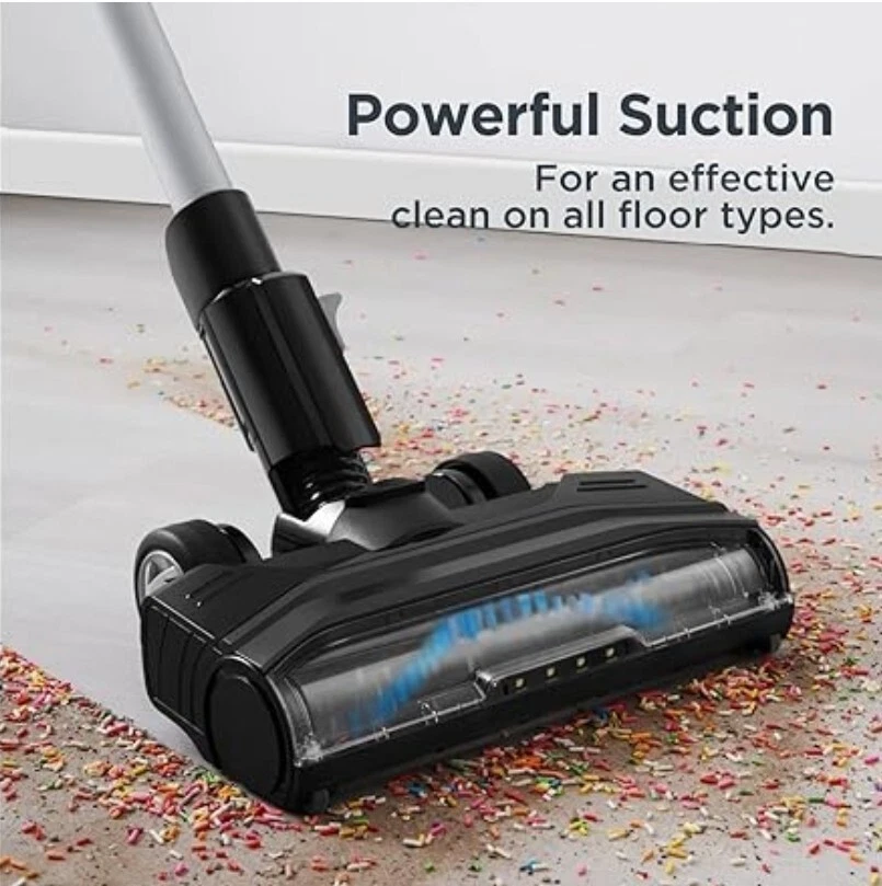 🔥 Eureka Lightweight Cordless Vacuum Cleaner, Altitude/Elevate XL NEC480, Black - Image 3 of 4