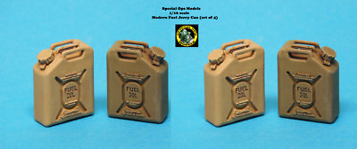 1/16 scale Modern Fuel Cans Jerry Cans (set of 4)