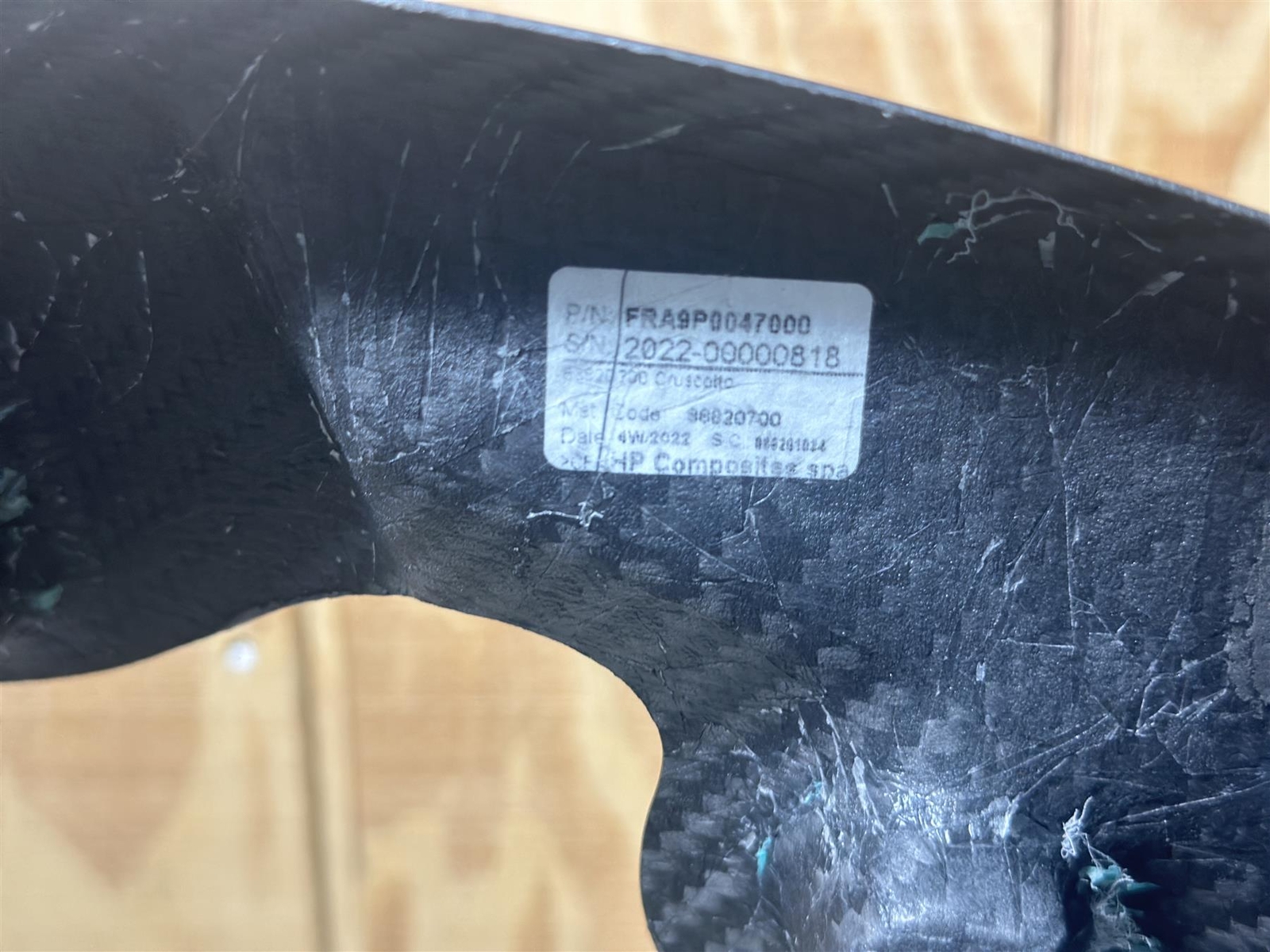 2022 Ferrari 488 Evo Challenge Dashboard Carbon Fiber Speedometer Vent 88783900