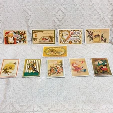 Lillian Vernon Christmas Vintage Post Cards Lot of 30 New Old Stock