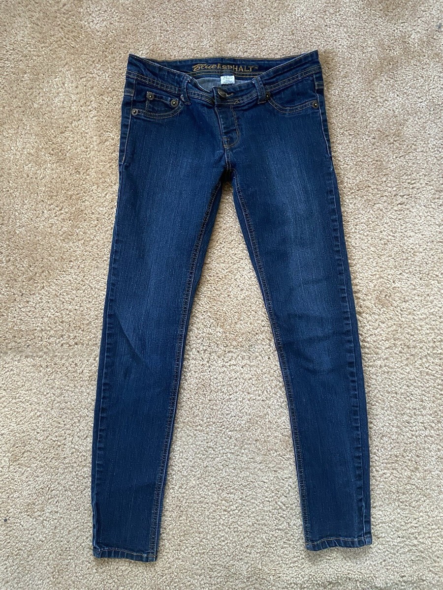 Blue Asphalt Dark Wash Skinny Jeans Size M