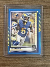 2025 Panini Donruss Optic - Tutu Atwell #136 Aqua Prizm /349