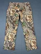 Vintage Walls Hunting Pants Mens 40x32 Advantage Camo Straight Leg Made USA
