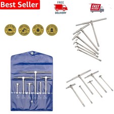 High Precision 6 Pc Telescoping Gage Set for Measuring Bore Sizes 5/16" - 6"