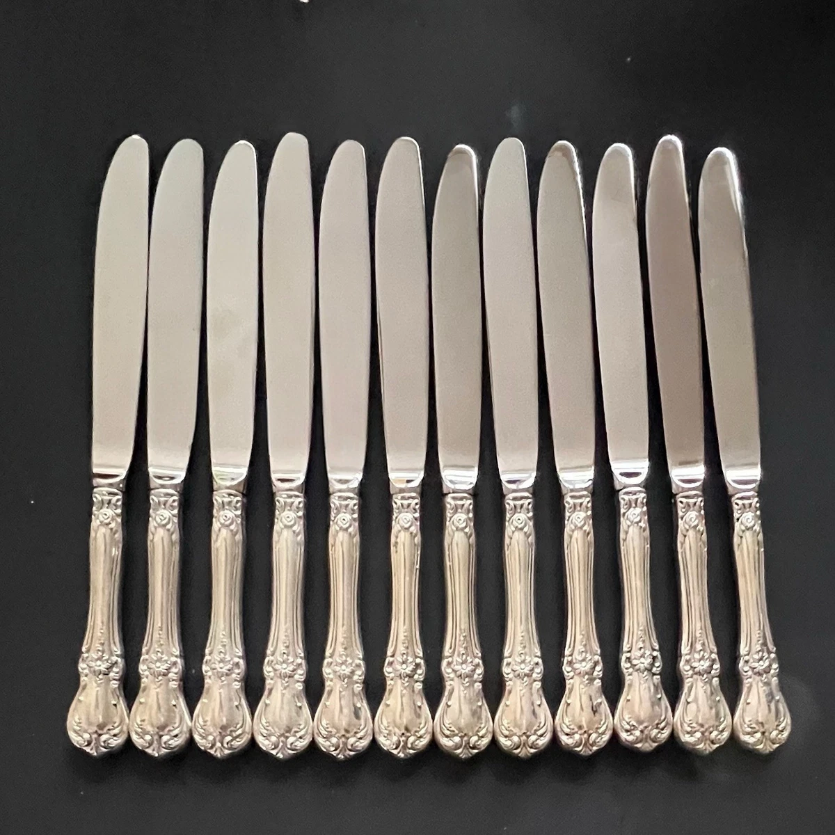 【TOWLE】 バターナイフ 6本【純銀ハンドル】 OLD MASTER バターナイフ 6本 OLD MASTER TOWLE】 バターナイフ 6本【純銀ハンドル