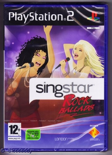 SingStar Rock Ballads - Solus (PS2) - Game  RIVG The Cheap Fast Free Post