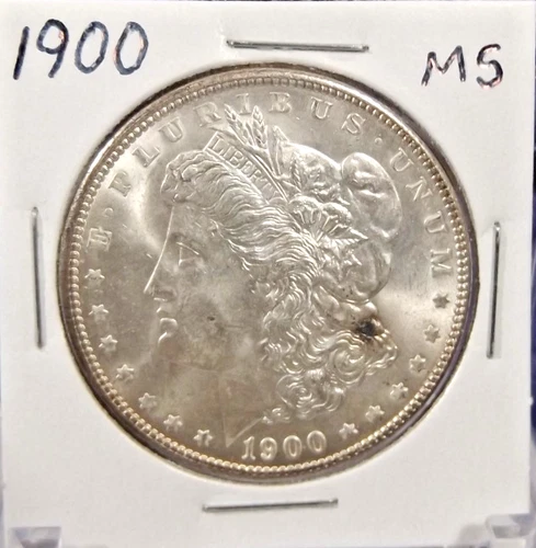 1900 - Morgan Silver Dollar - Mint State Choice Uncrculated