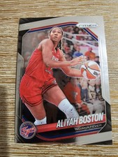 2025 Panini Prizm WNBA ALIYAH BOSTON #75 BASE CARD FEVER
