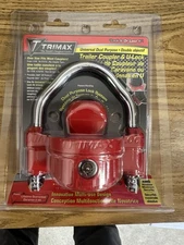 Trimax Locks UMAX25D  TRAILER COUPLER & ULOCK - New In Package