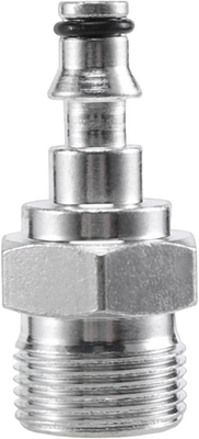 #ad Silver Quick Connection Pressure Washer Hose Adapter for M22 Quick Insertion... $17.54