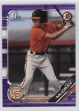 2019 Bowman Draft Purple 149/250 Grant McCray #BD-4 0yd4